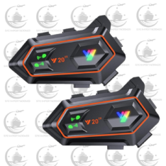 Auriculares Bluetooth intercomunicador para motocicleta Y20 2X