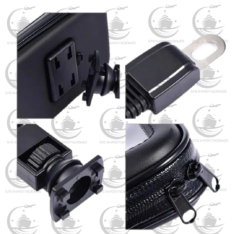 PORTA CELULAR SMARTPHONE MOTO BICICLETA TOUCH IMPERMEABLE