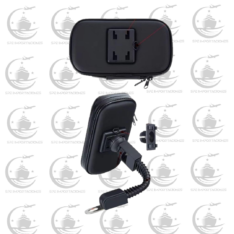 PORTA CELULAR SMARTPHONE MOTO BICICLETA TOUCH IMPERMEABLE