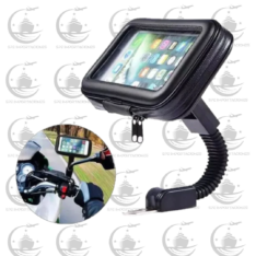 PORTA CELULAR SMARTPHONE MOTO BICICLETA TOUCH IMPERMEABLE