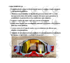 MONOGAFAS 100% MOTOCROSS, MTB, ENDURO