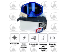 MONOGAFAS 100% MOTOCROSS, MTB, ENDURO