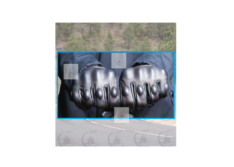 GUANTES CUERO ICON PURSUIT LISO NEGRO.