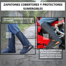 ZAPATONES COBERTORES Y PROTECTORES SUMERGIBLES RIDERS